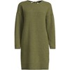 Lands' End Women's Fuzzy Bow Back Mini Sweater Dress - 3 of 4