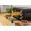 Oster Countertop Convection and 4-Slice Toaster Oven – Matte Black - image 3 of 4