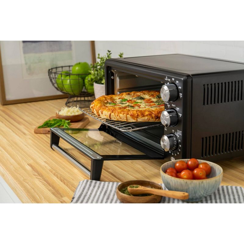 Oster Countertop Convection and 4-Slice Toaster Oven &#8211; Matte Black, 3 of 7