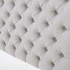 Upholstered Headboard Queen Size with Button-Tufted Diamond Stitching, Queen/Full Beds Headboard with Adjustable Height -Christopher Knight Home - 3 of 4