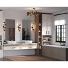 Progress Lighting, Laurel Collection, 6-Light Chandelier, Gold Ombre, Gilded Silver Leaves, Steel - 2 of 3
