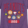 Girls' - Peanuts - Peanuts Crew Athletic Fitted Short Sleeve Graphic T-Shirt - 2 of 4