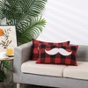 Unique Bargains Plaid Print Decorative Farmhouse Pillowcase 2 Pcs - 3 of 4