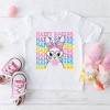 The Juniper Shop Bubble Gum Bunny Wavy  Toddler Short Sleeve Tee - 2 of 2