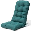 Crestlive Products Outdoor Adirondack Chair Cushion 50 inch Thickening Waterproof Fade Resistant Malachite Green - 2 of 4