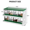 Chicken Nesting Box with Roll Out Egg Tray, Heavy Duty Galvanized Steel, Rustproof & Ventilated Laying Box for Chickens/Ducks, Wall Mount - 2 of 4