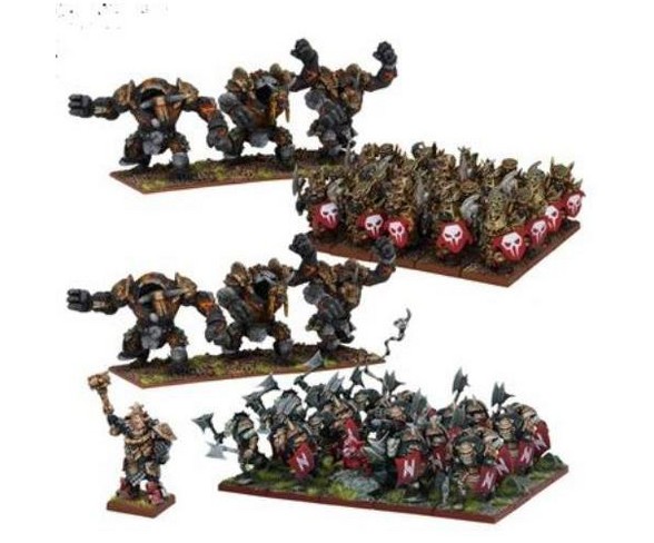 Abyssal Dwarf Army (2017 Edition) Miniatures Box Set