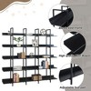 Kumasinova Vintage 5-Tier Bookshelf, Industrial Open Shelf Bookcase, Metal Frame Storage Bookshelf with Anti-Fall Design, Home Office Open Bookshelf - 4 of 4