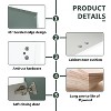 Vynxaria 32-Inch Floating Bathroom Vanity with Sink and Soft Close Door for Space-Saving Elegance - 4 of 4
