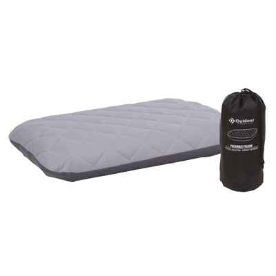 Outdoor Products Inflatable Camping Pillow Gray Target