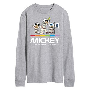 Men's - Disney - The Universe Is Calling Long Sleeve Graphic T-Shirt - 1 of 4