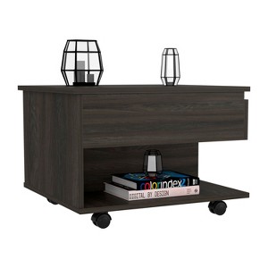NicBex 21.6 Inch Rectangle Lift Top Coffee Table with Casters and Shelf for Living Room,Dining Room,Bedroom - 1 of 4