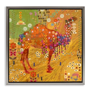 Stupell Industries Boho Patterned Camel, 18" x 18" - 1 of 4