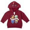 Harry Potter Baby Fleece Pullover Hoodie Bodysuit and Pants 3 Piece Outfit Set Newborn to Infant - 4 of 4