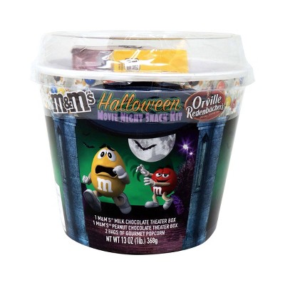 M&M's Halloween Popcorn Bucket Variety Pack - 13oz