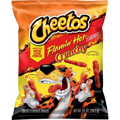 Cheetos Crunchy Flamin Hot - 8.5oz