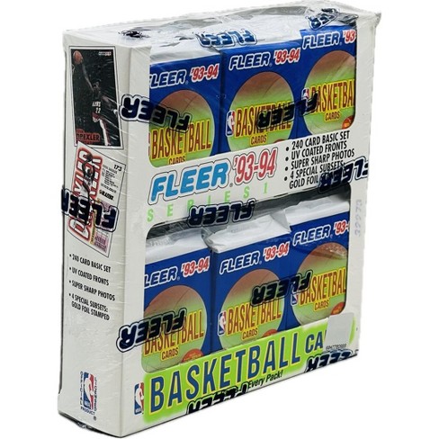 1992/93 Fleer Series 1 Basketball fashion Jumbo Box (Factory Sealed)