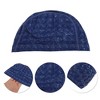 Unique Bargains PU Cube Pattern Swimming Cap 1 Pc - 3 of 4