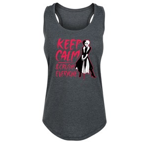 Women's - Cruella -  Graphic Racerback Tank - 1 of 4
