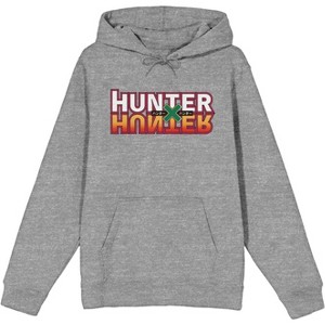 Hunter X Hunter Logo Men's Athletic Heather Sweatshirt - 1 of 2