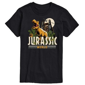 Men's - Jurassic Park - Jurassic World T Rex Short Sleeve Graphic T-Shirt - 1 of 4