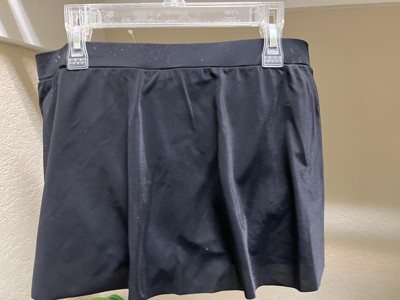 Women's Upf 50 Shaping Swim Skirt - Aqua Green® Black L : Target