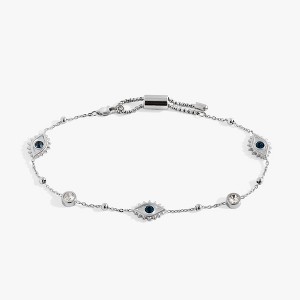 Alex and Ani Evil Eye Crystal Anklet - 1 of 4