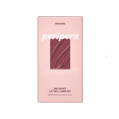 Peripera Ink The Velvet Longwear Lip Tint and Lip Liner Kit