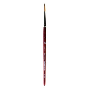Princeton Series 3950 Velvetouch Mixed Media Brushes, Round - 1 of 1