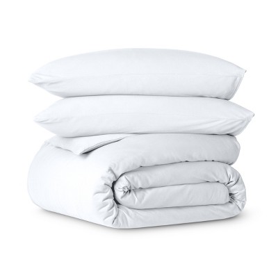 Organic Cotton Jersey Duvet Cover & Pillowcase Set by Bare Home