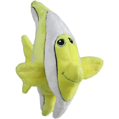 ZippyPawsAngelfish Plush Toy for Big Dogs - Puncture Resistant Squeaker - Durable Stuffed Animal Plush to Keep Them Busy