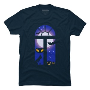 Men's Design By Humans Halloween Mood By CuckooParrot T-Shirt - 1 of 4