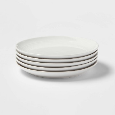 10" 4pk Stoneware Westfield Dinner Plates White - Threshold™