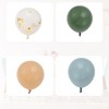 Unique Bargains Latex Party Balloons with Ribbon 10 inch 20 Pcs - 3 of 4