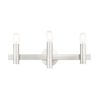 Livex Lighting Helsinki 3 - Light Vanity in  Brushed Nickel
