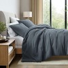 Cloud Weave Textured Comforter Set, Plush All-Season Down Alternative, Ultra Soft, 3-Piece Set - Becky Cameron - 2 of 4