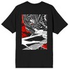 Berserk Guts Blood Crew Neck Short Sleeve Men's Black T-shirt - 3 of 4