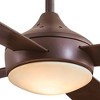 52" Minka Aire Farmhouse Indoor Ceiling Fan with LED Light Oil Rubbed Bronze Glass Shade for Living Room Family Dining Home Office - 3 of 4