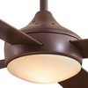 52" Minka Aire Farmhouse Indoor Ceiling Fan with LED Light Oil Rubbed Bronze Glass Shade for Living Room Family Dining Home Office - image 3 of 4