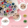 Unique Bargains DIY Craft Clothing Shoe Hat Bag Button Decor Claw Gem Rhinestones 32 Pcs - 3 of 4