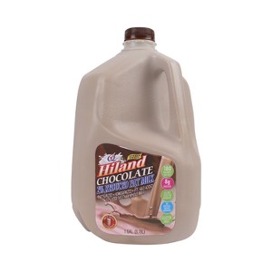 Hiland 2% Chocolate Milk - 128 fl oz - 1 of 4