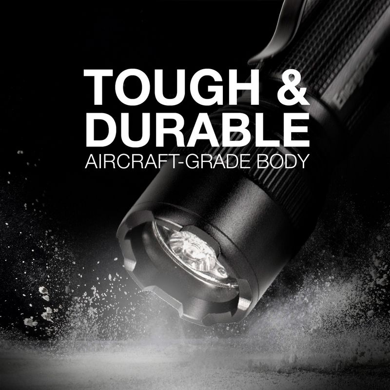 Energizer LED Vision HD Performance Tactical FlashLight, 2 of 11