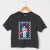 Simply Sage Market She Loves America Checkered Boxy Crop Top - 3 of 4