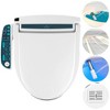 BidetMate 2000 Series Electronic Smart Toilet Seat Fits Elongated Bidet and Round Toilets - 2 of 4