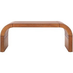 Liasonya Curved Coffee Table - COF6610 - Safavieh - 1 of 4