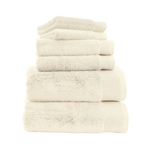 California Design Den Luxury 6 Piece Bath Towel Set 100% Cotton - Extra  Soft, Fluffy, Quick Dry, Ultra Absorbent Hotel Bathroom Set, 2 Large Bath