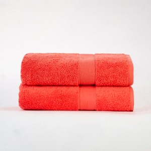 Organic Cotton Medium Weight Solid Towel Set by Blue Nile Mills - 1 of 4