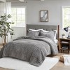 Gulches King/Cal King Fur Down Alternative Comforter Mini Set, Luxe Soft Bedding for Cozy Bedroom - 3 of 4