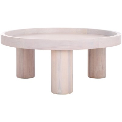 Meek 3 Leg Round Coffee Table - Safavieh
