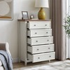 SKRAN 5 Drawers Dresser 5 Drawers Cabinet,Chest of Drawers Closet Organizers and Storage Clothes Storage Drawers Cabinet for Living Room - 2 of 4